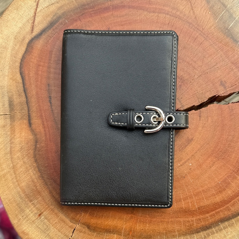 Coach SoHo notebook holder black